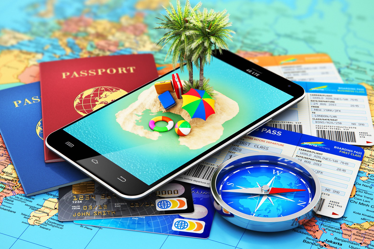 Travel, tourism, holidays and vacations concept